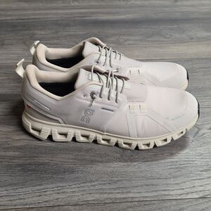 Women’s On Cloud Waterproof Cream Running Shoes Womens Size 10.5